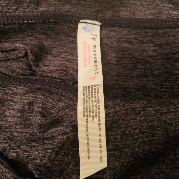 Free People Movement Halo Cutout Leggings Gray Size Small - Picture 5 of 6